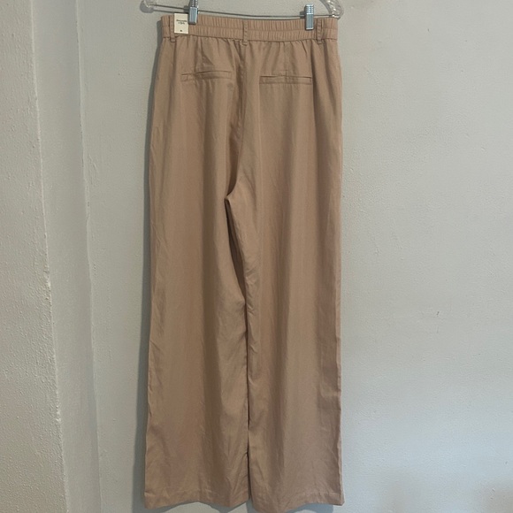 Abercrombie & Fitch sloan Tan Wide Leg Pants - Picture 6 of 6
